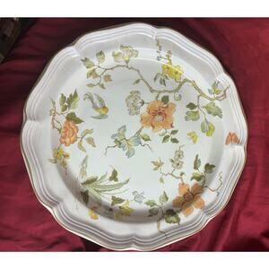 Mikasa Hertiage F2005 Olde Tapestry Made in Japan - Large 12.5" Platter Vintage